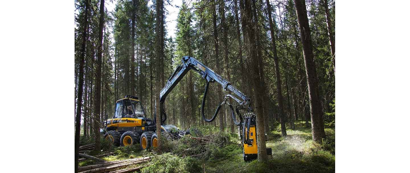 Harvester ponsse fox 4