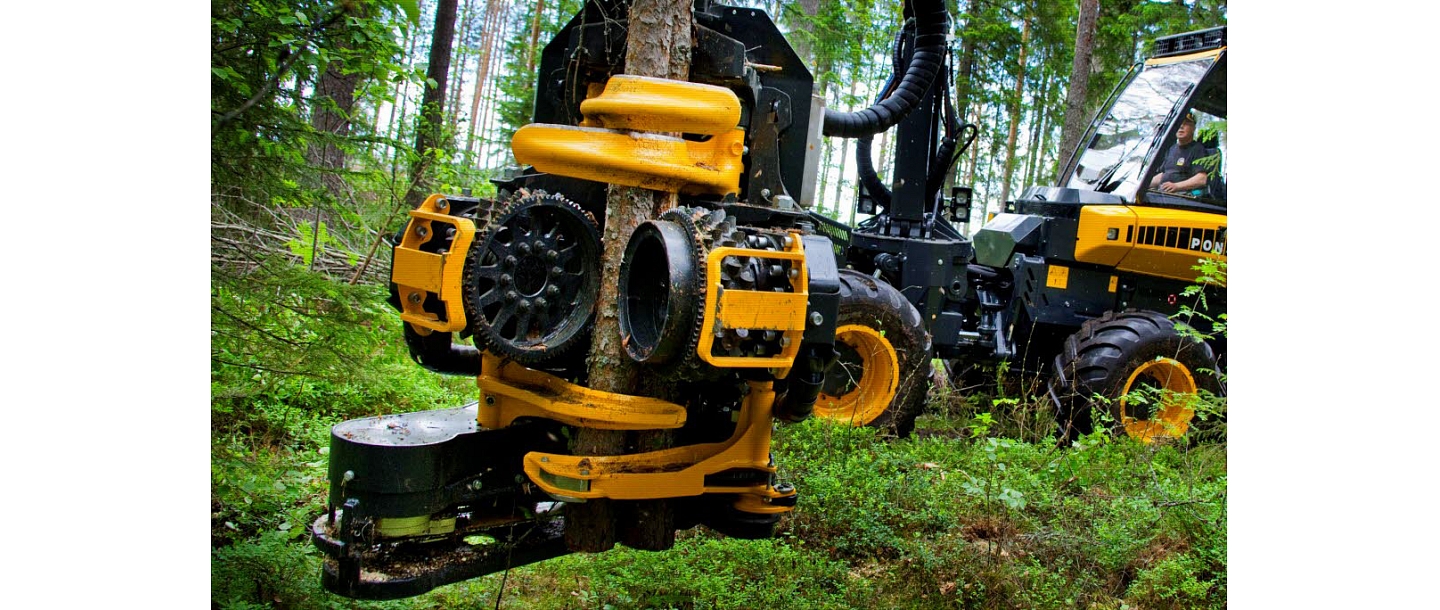 Harvesteru galvas ponsse h6 2