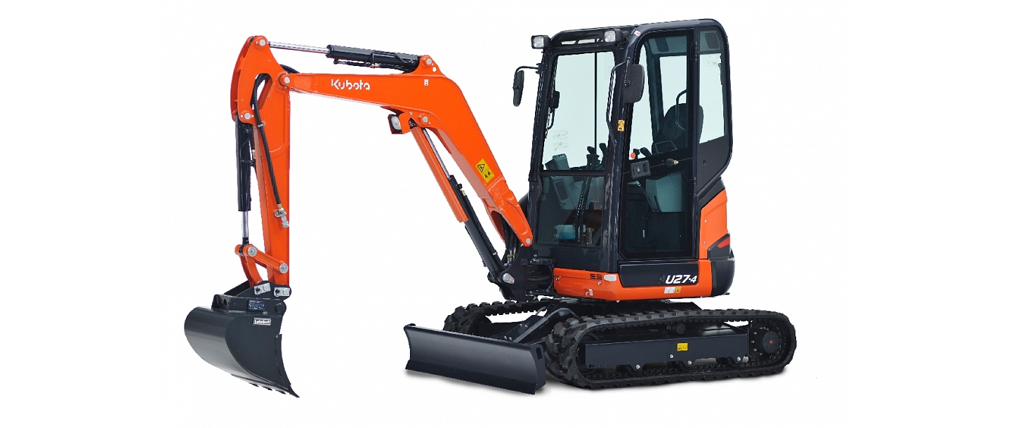 Kubota miniekskavators