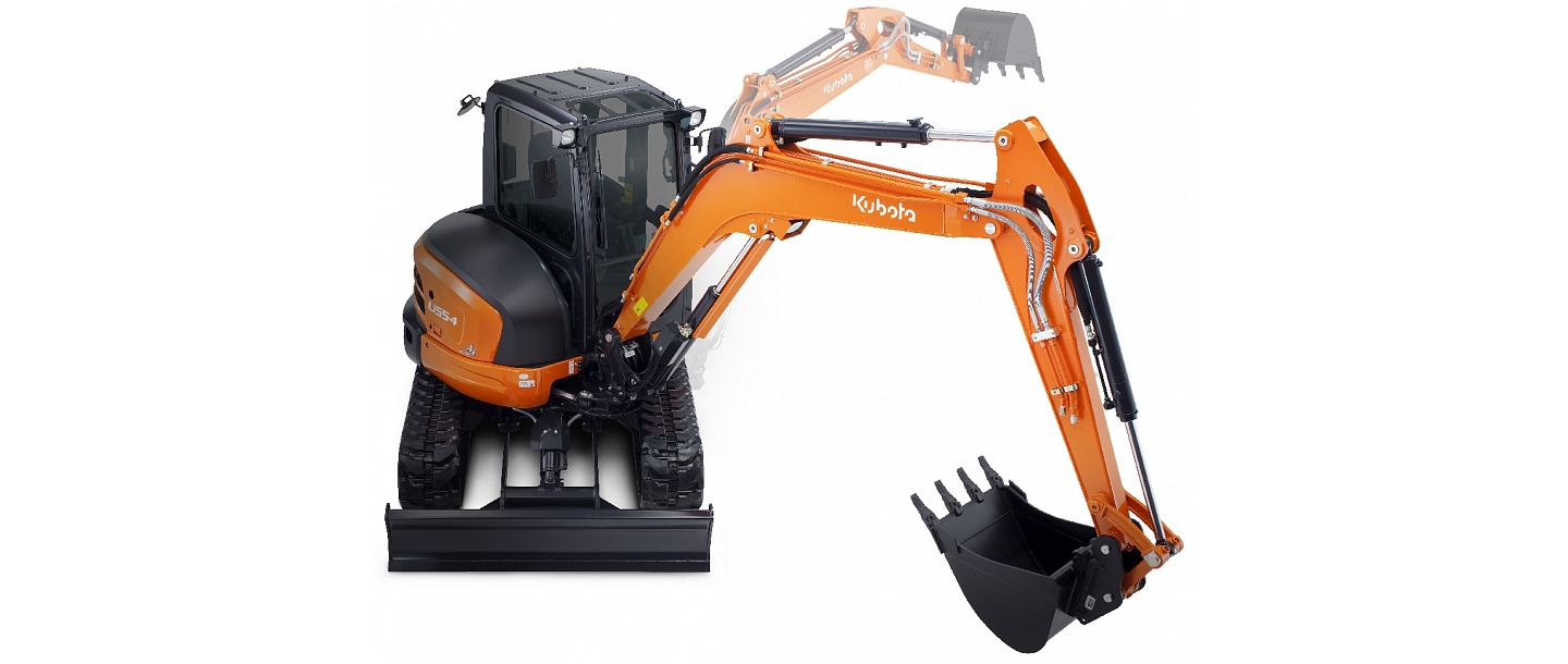 Kubota miniekskavators