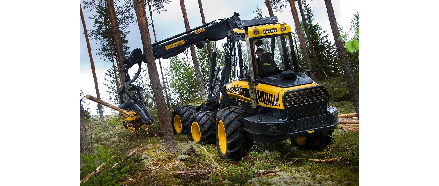 Mežizstrādes tehnika Harvester ponsse ergo 6w 4