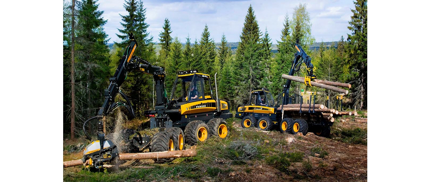 Ponsse harvarderi forest machinery