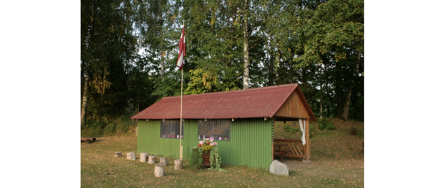 Zvaigznites outdoor canopy for tourists