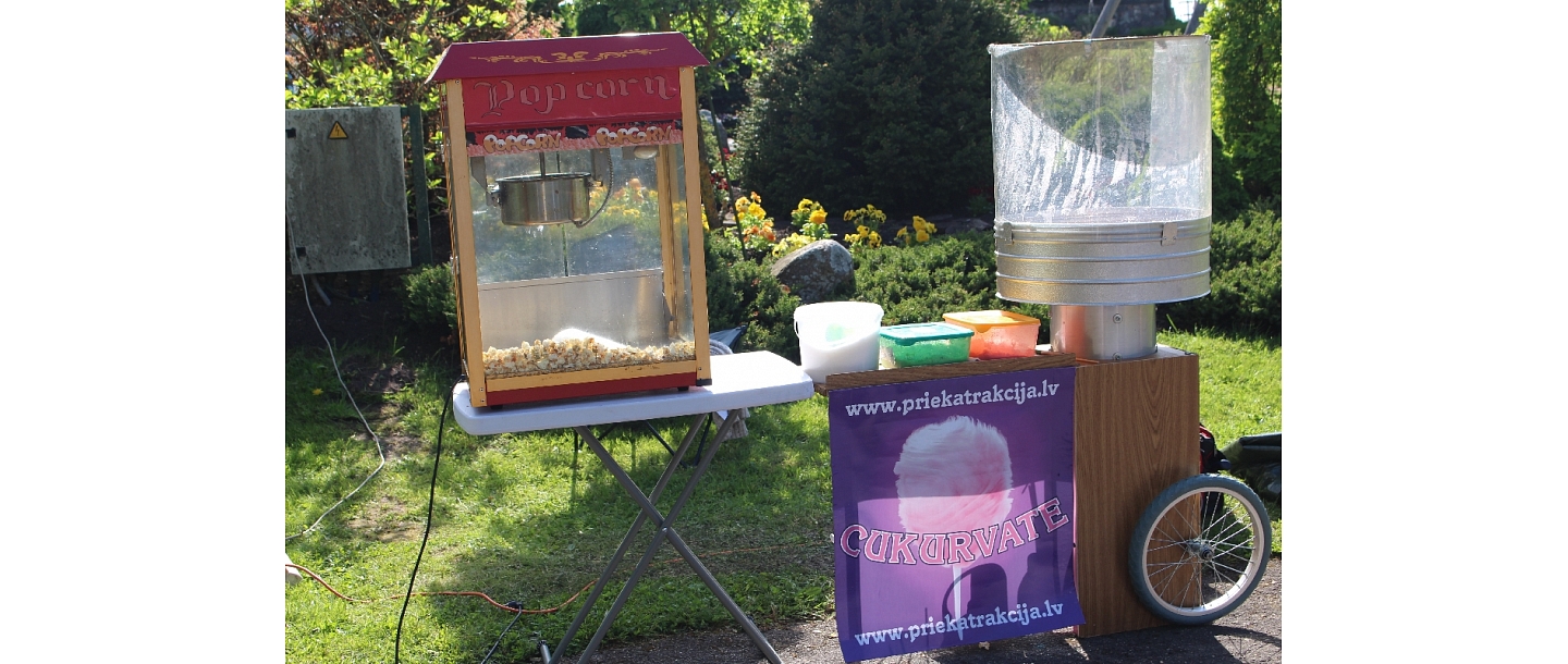 Cotton candy and popcorn rental