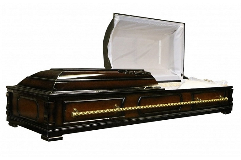 Wooden coffins, fabric coffins, zinc coffins