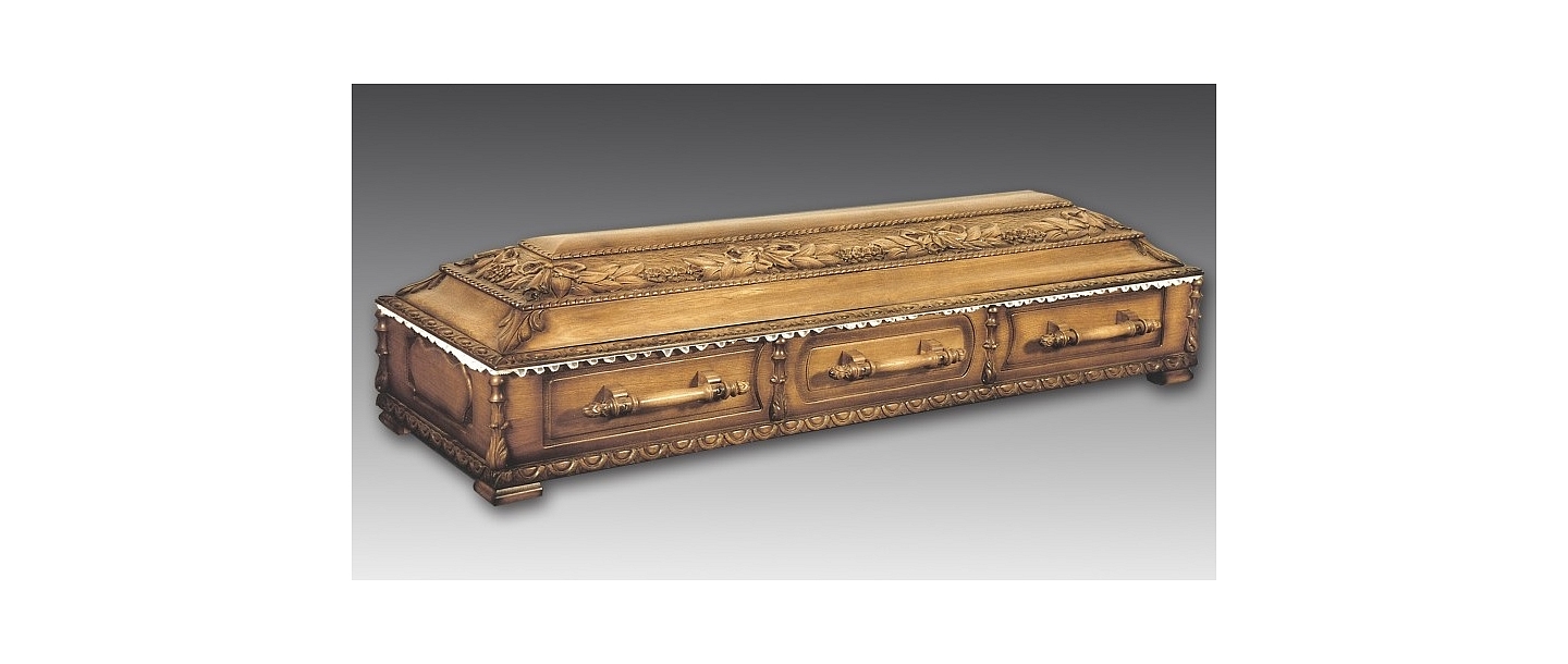 Coffins. Call to the customer's home