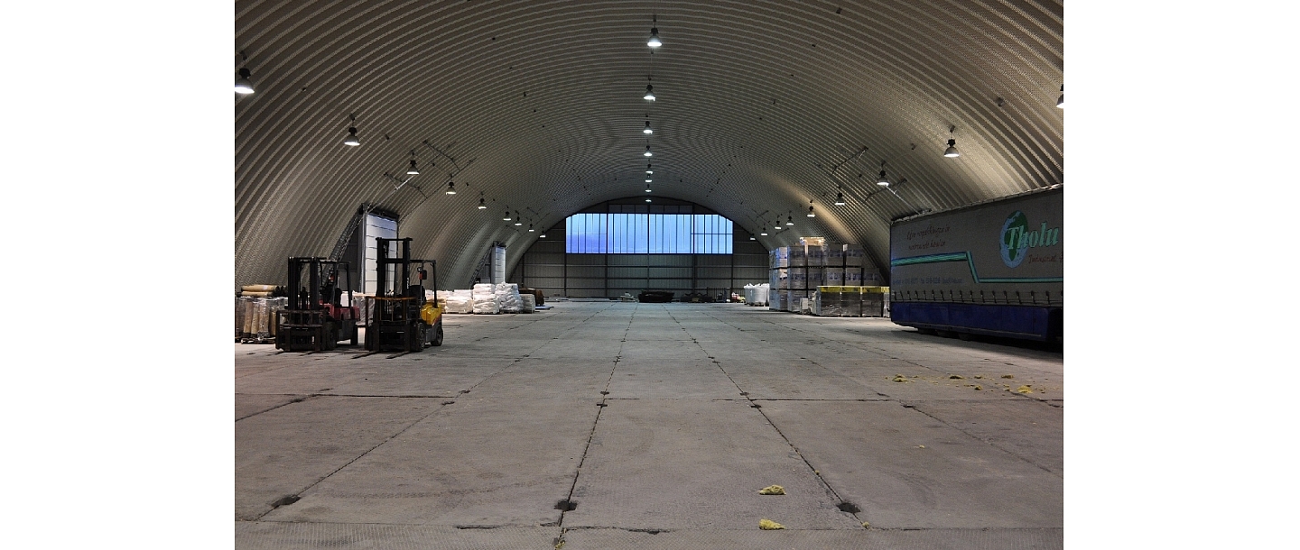 frameless hangars