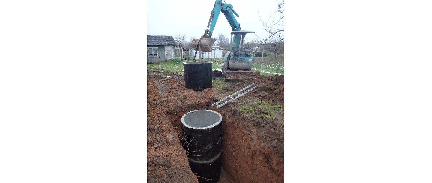 Construction of septic tanks