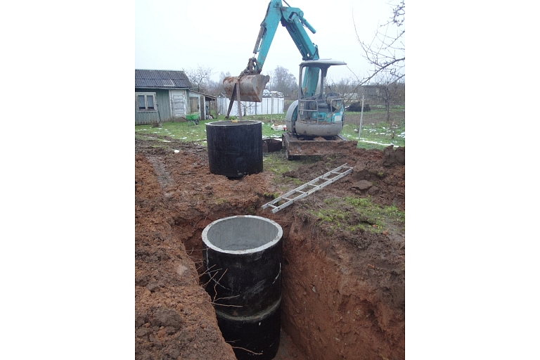 Construction of septic tanks
