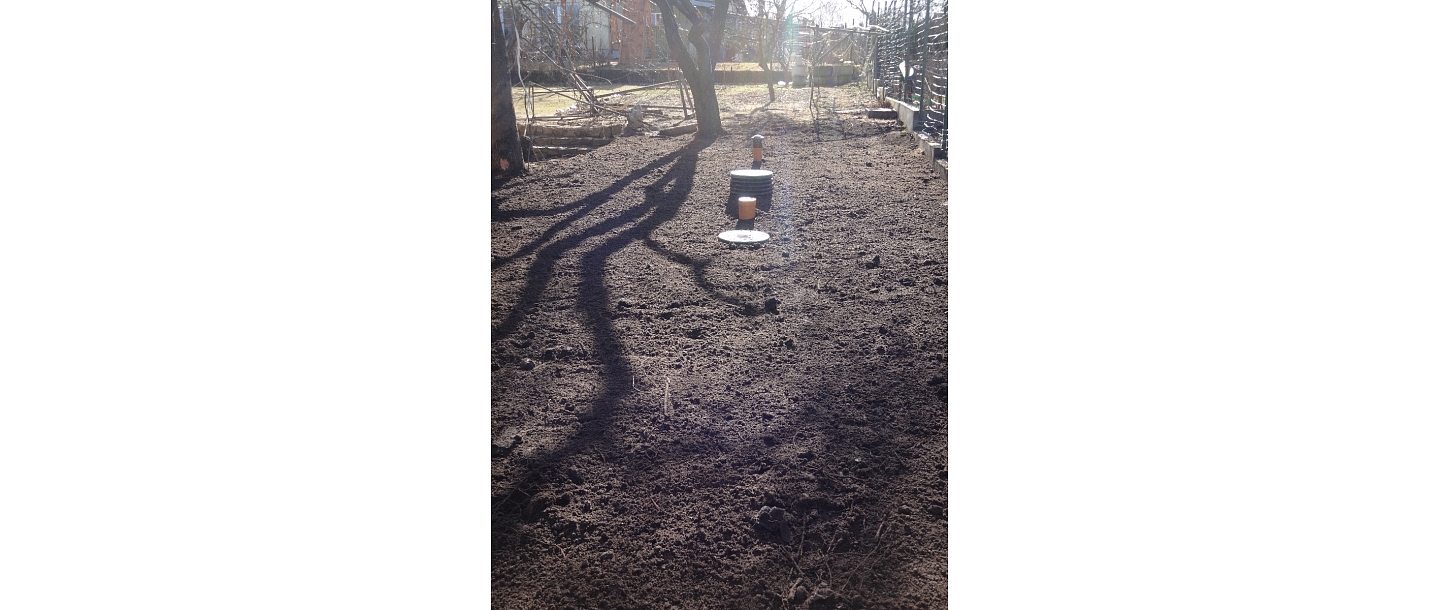 Construction of backyard sewerage