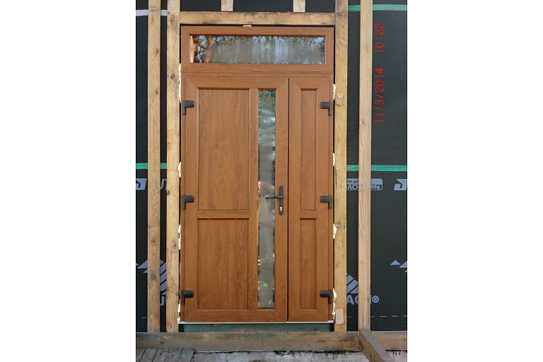 Production of exterior doors