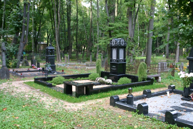 Funeral in Pokrova Cemetery