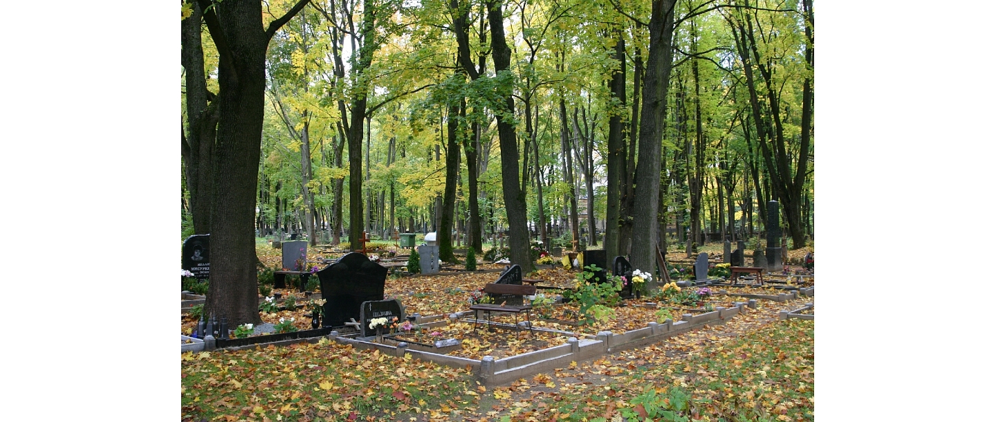 Funeral in Pokrova Cemetery