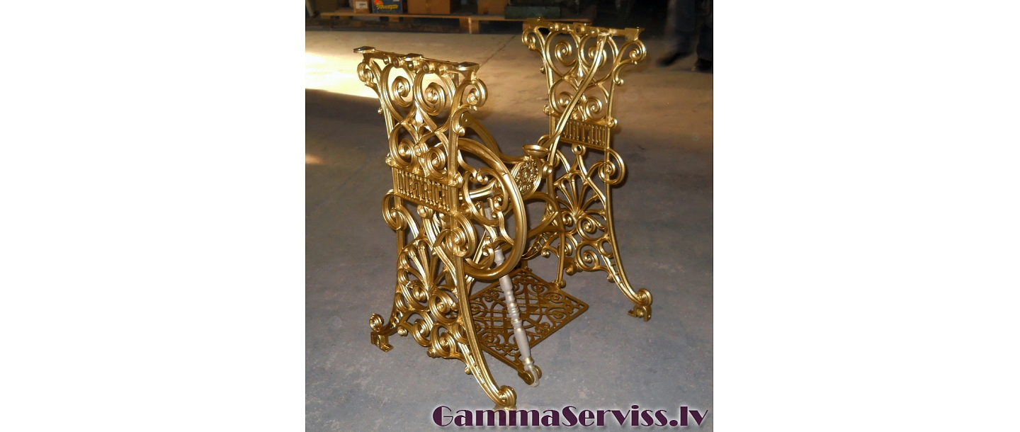 metal article powder painting