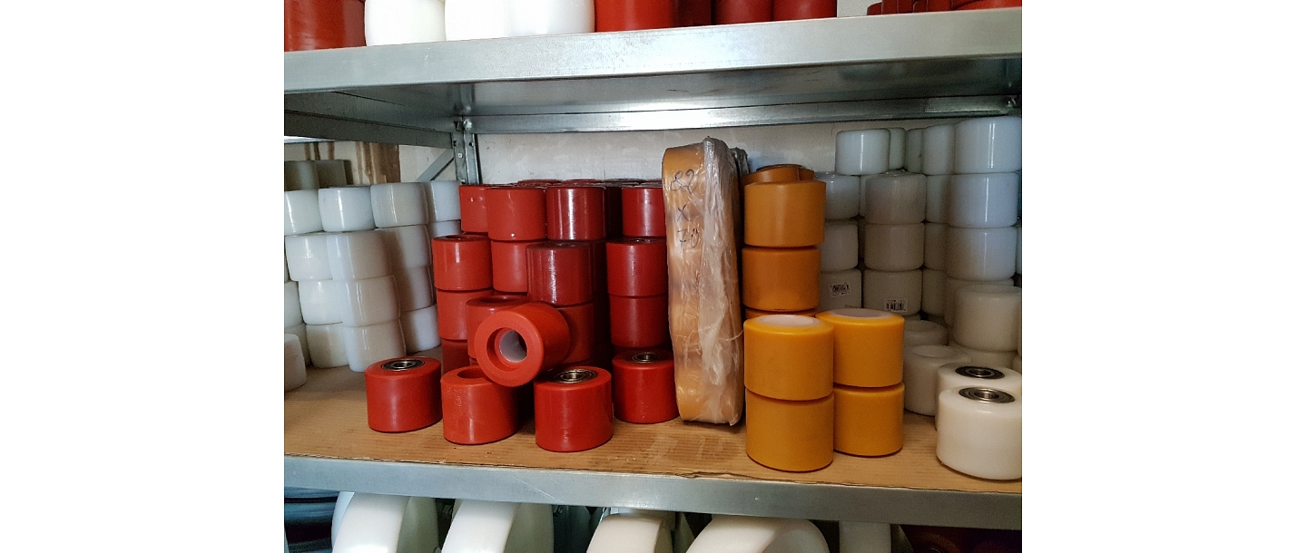 rubber wheels