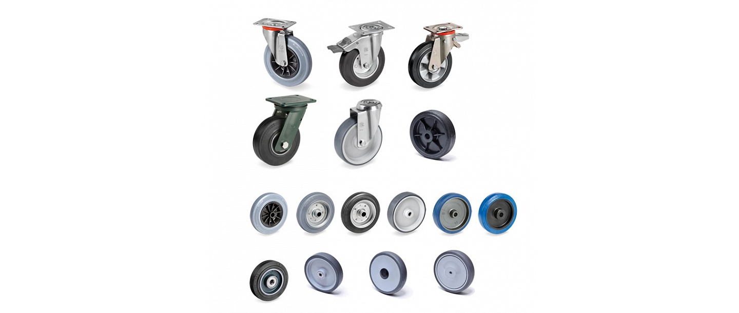 Rubber wheels