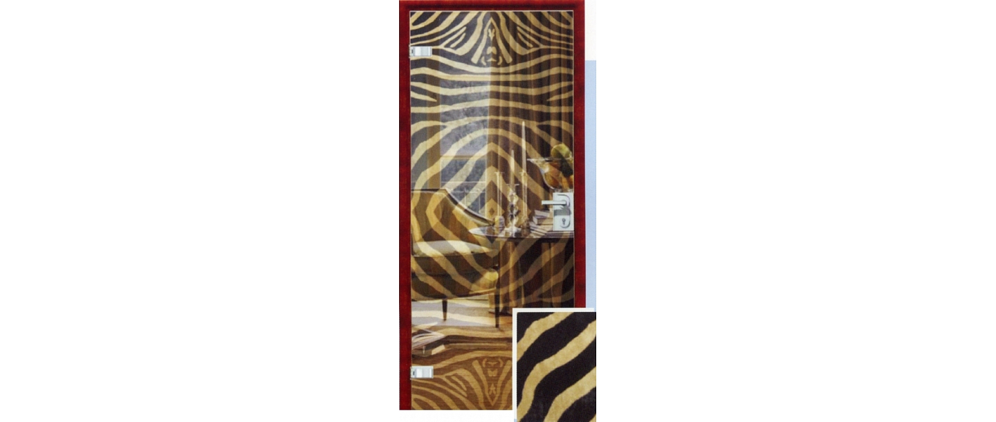 Doors with a layer of laminate