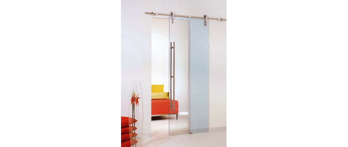 Раздвижные стеклянные двери