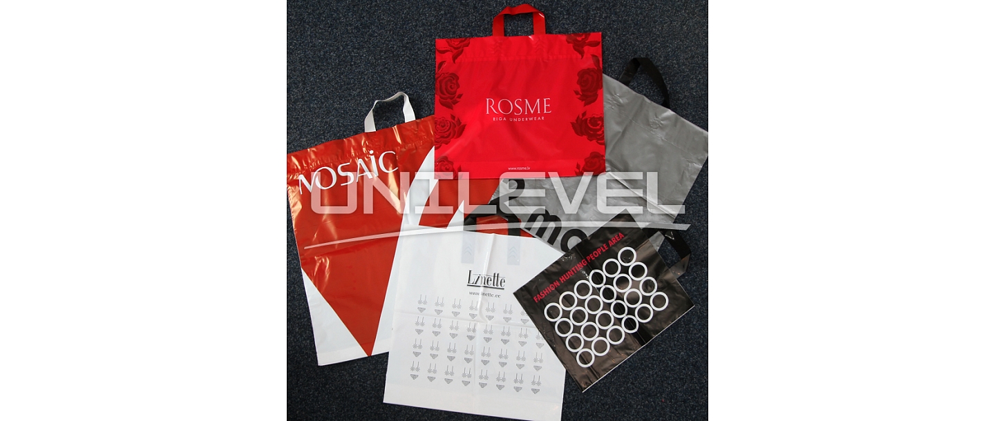Advertising bags with printing