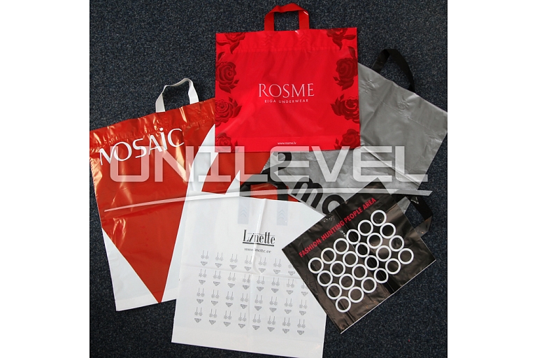 Advertising bags with prints
