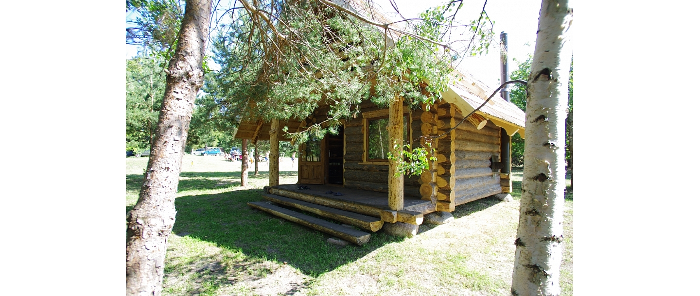 Holiday houses and sauna in Upeskalni, Lake Usma
