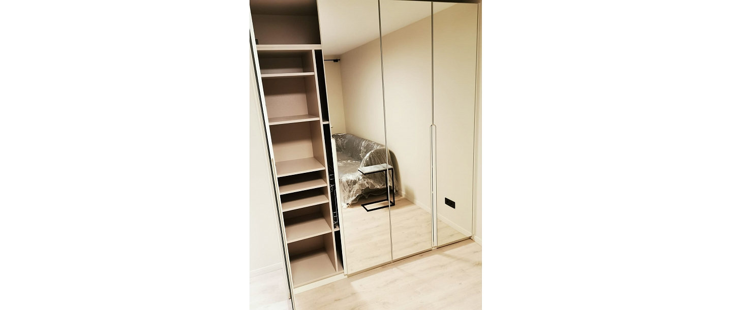 Built-in cabinets by individual order.  "GS Fittings"
