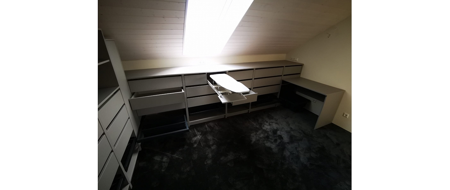 Built-in cabinets by individual order.  "GS Fittings"