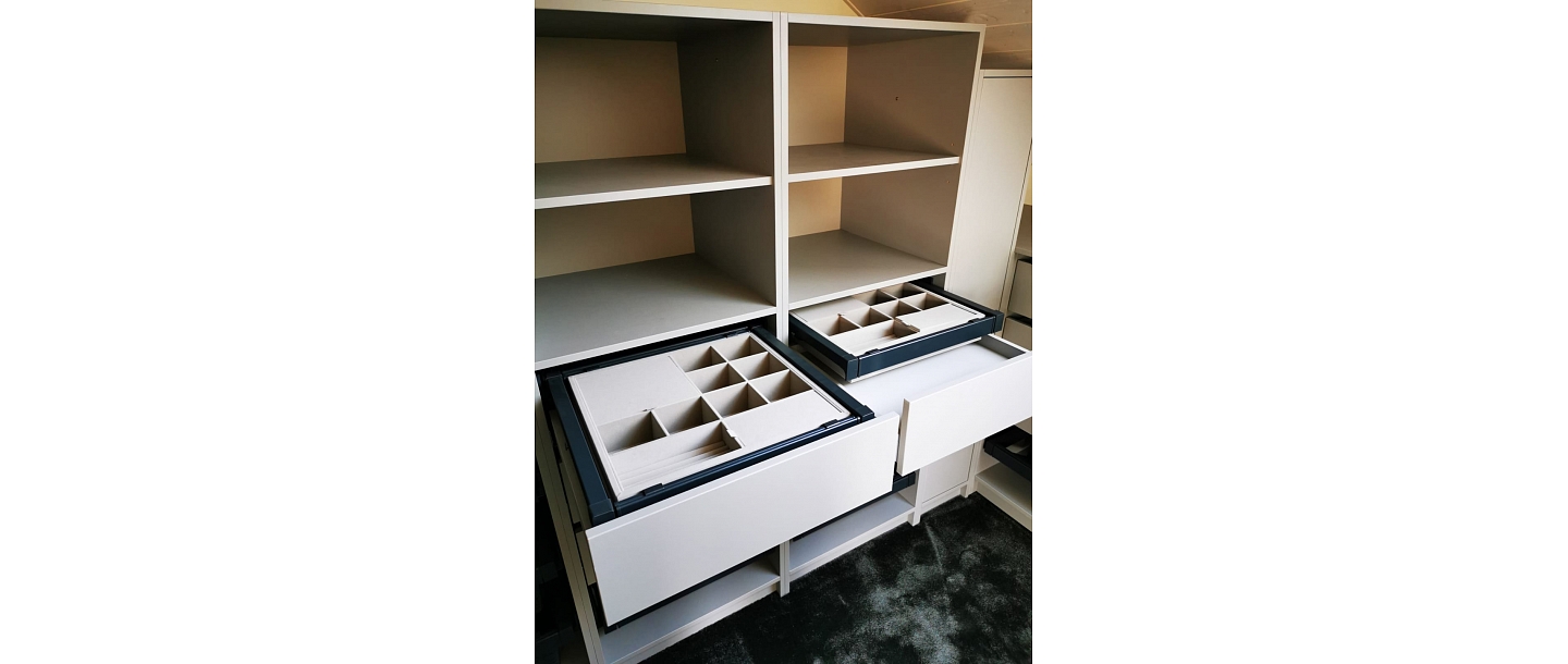 Built-in cabinets by individual order.  &quot;GS Fittings&quot;