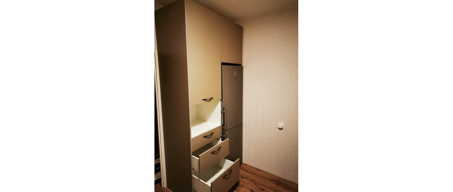 Built-in cabinets by individual order.  "GS Fittings"