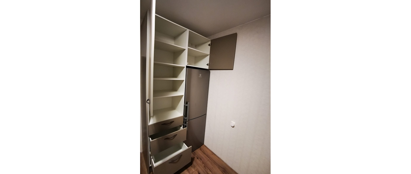 Built-in cabinets by individual order.  "GS Fittings"