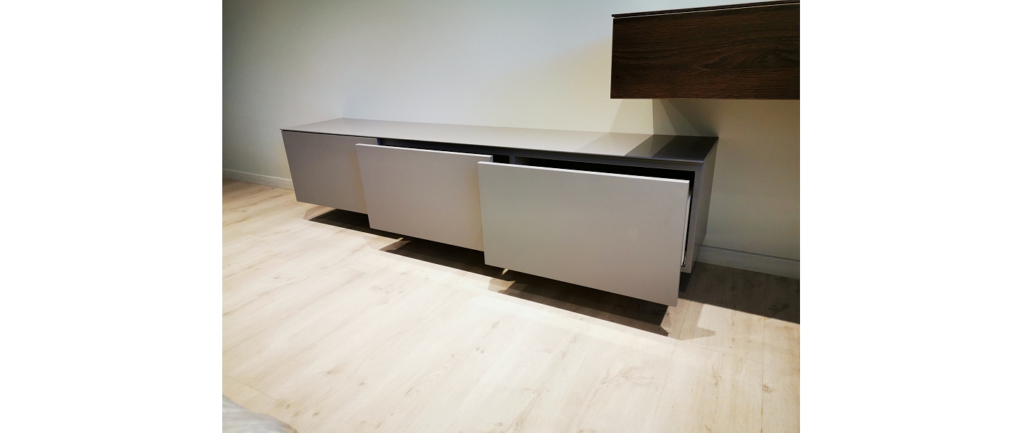 Custom-made furniture.  "GS Fittings"