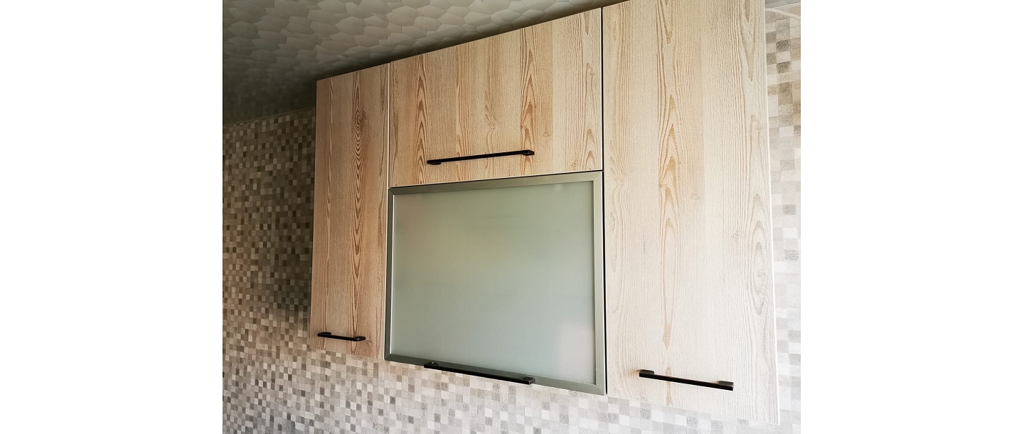 Custom-made furniture.  "GS Fittings"