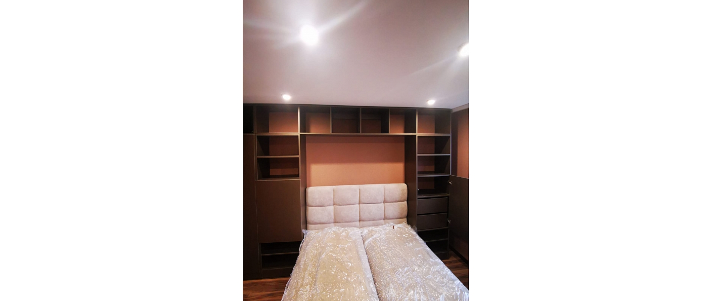 Custom-made furniture.  "GS Fittings"