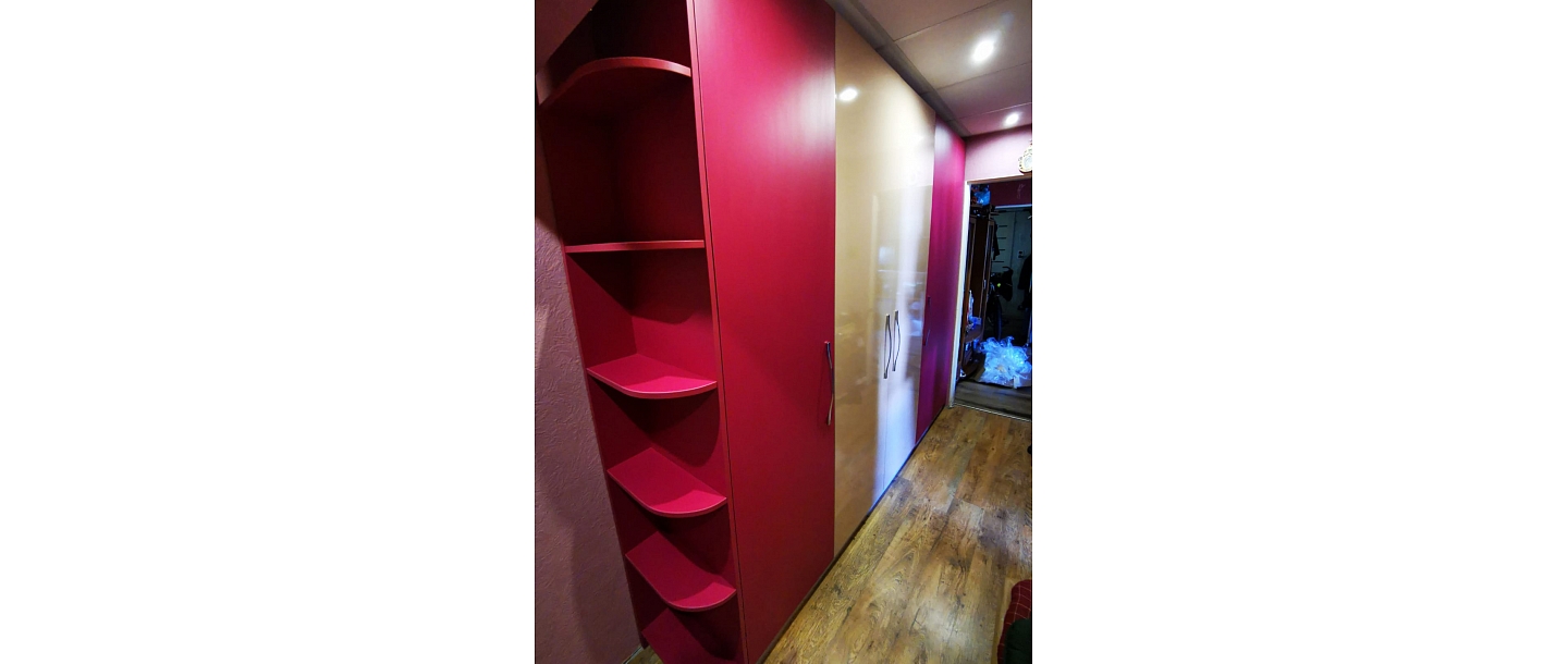 Custom-made furniture.  "GS Fittings"