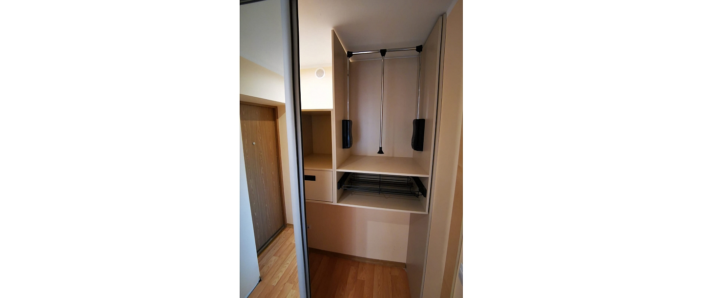 Custom-made furniture.  "GS Fittings"