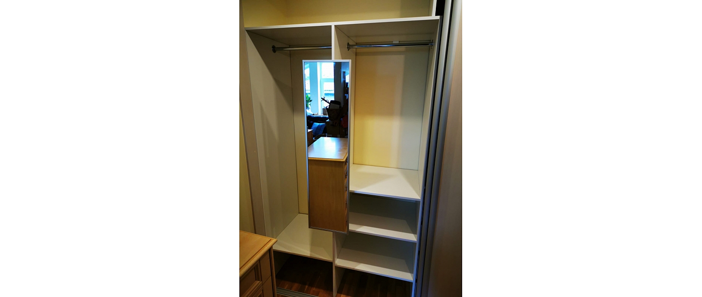 Custom-made furniture.  "GS Fittings"