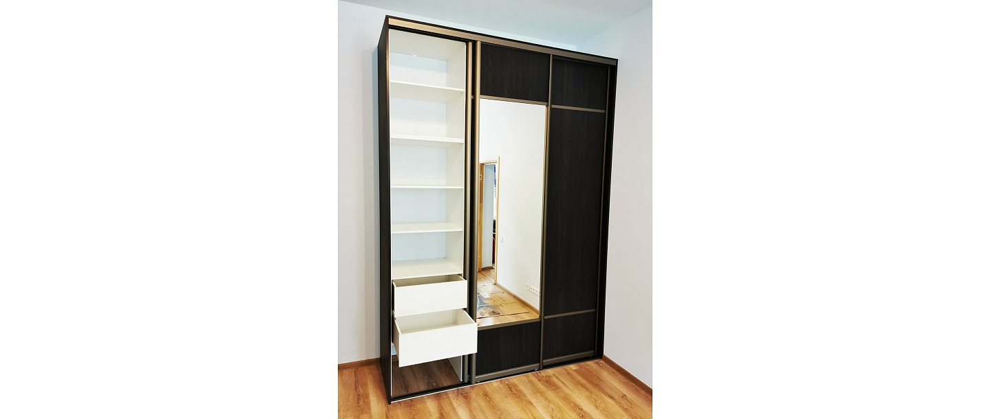 Custom-made furniture.  "GS Fittings"