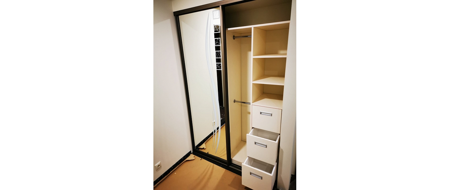 Custom-made furniture.  "GS Fittings"