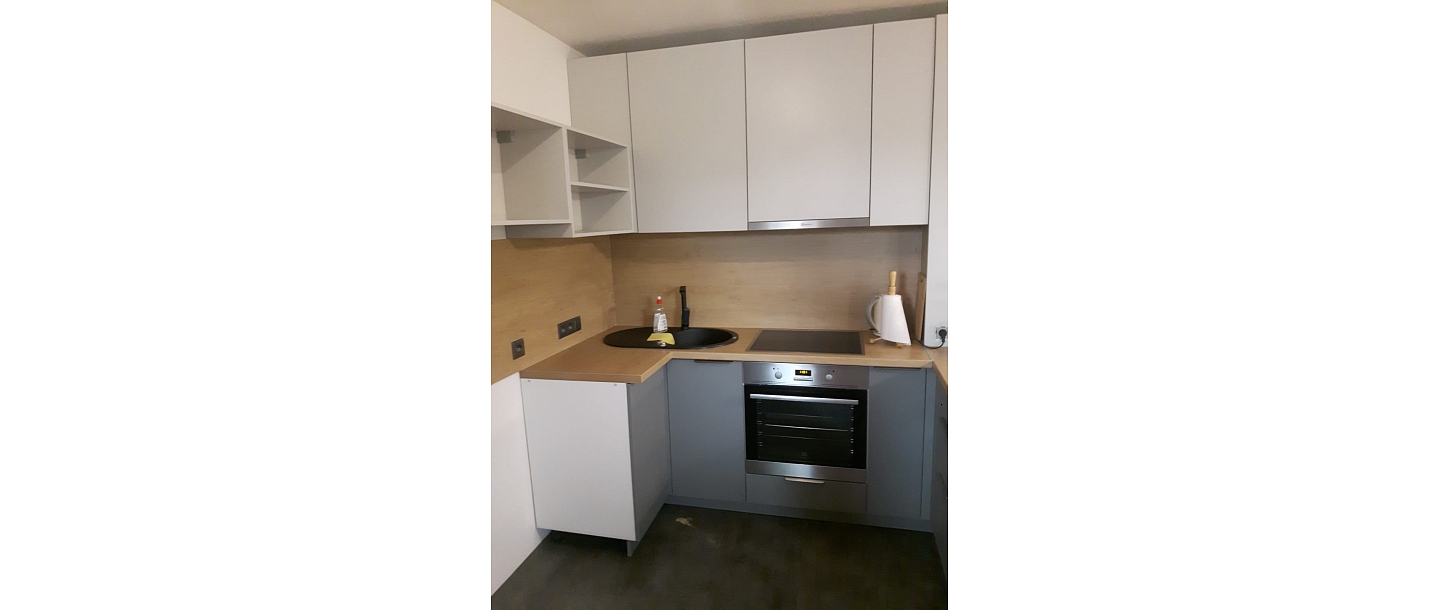 Kitchen equipment upon individual order.  "GS Fittings"