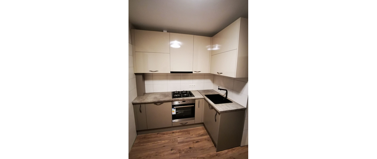 Kitchen equipment upon individual order.  "GS Fittings"