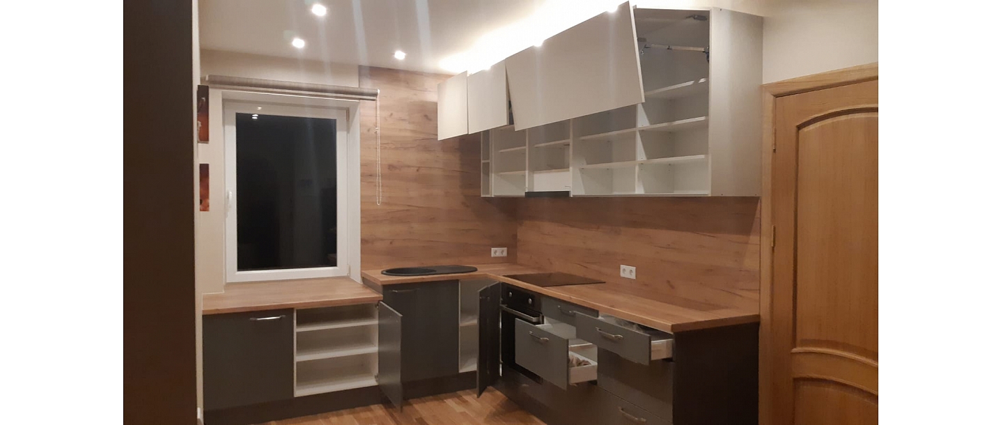 Kitchen equipment upon individual order.  "GS Fittings"