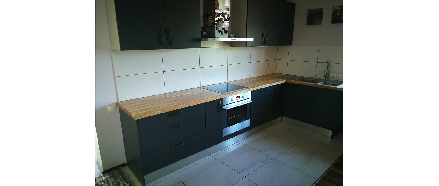 Kitchen equipment upon individual order.  "GS Fittings"