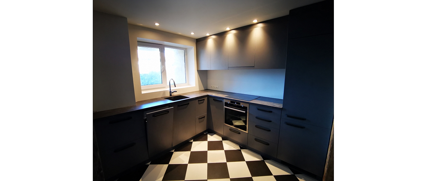 Kitchen equipment upon individual order.  "GS Fittings"