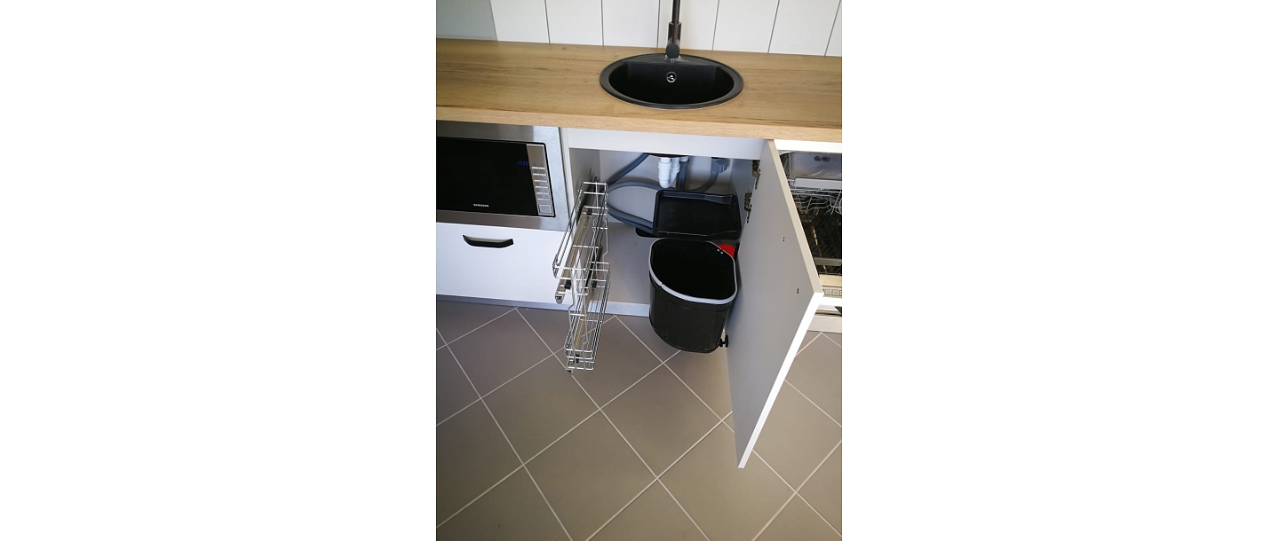 Kitchen equipment upon individual order.  "GS Fittings"