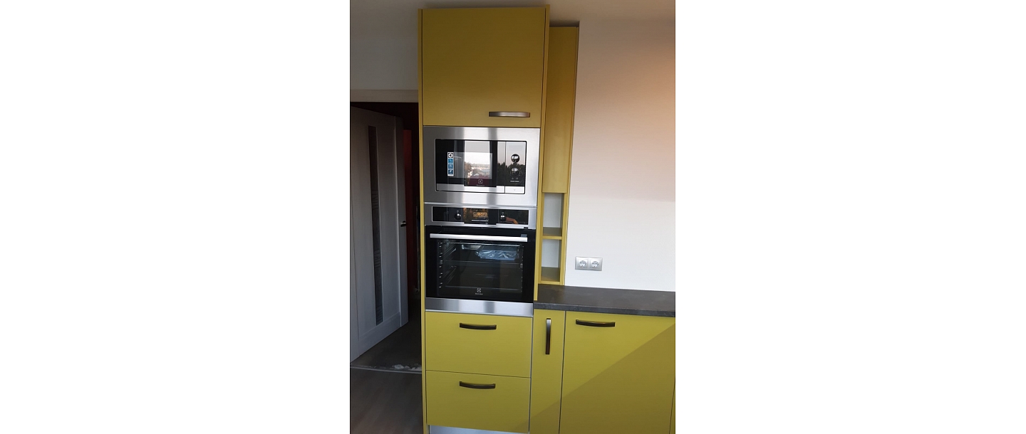 Kitchen equipment upon individual order.  "GS Fittings"