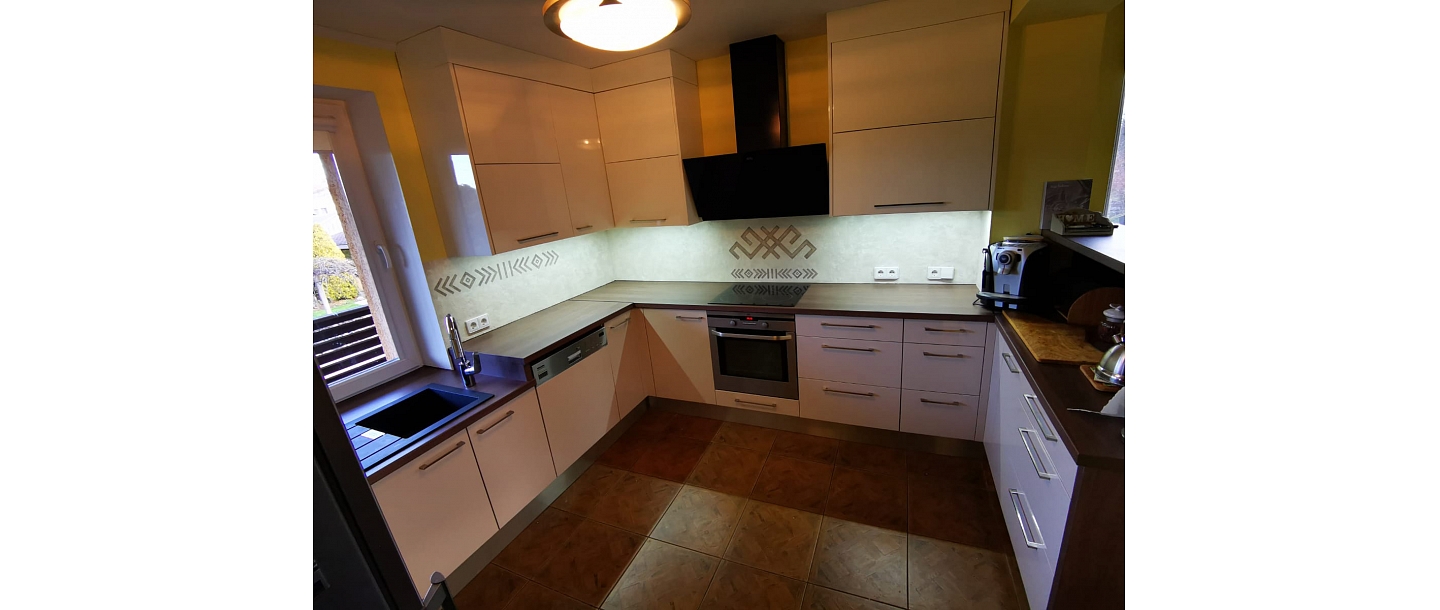 Kitchen equipment upon individual order.  "GS Fittings"