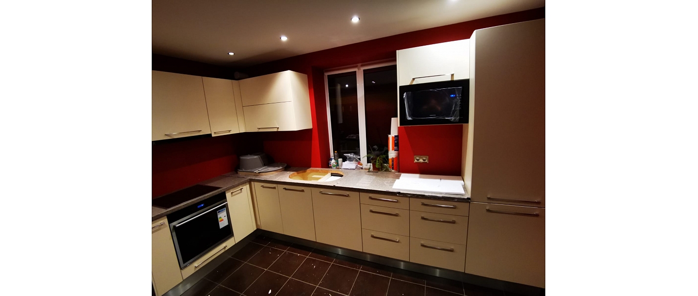 Kitchen equipment upon individual order.  "GS Fittings"