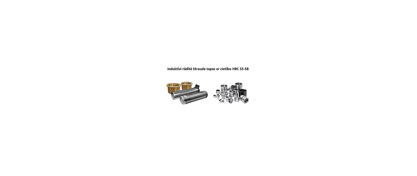 Hardened pins, thick walled steel bushings