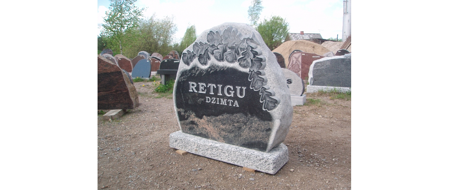 Tombstone installation