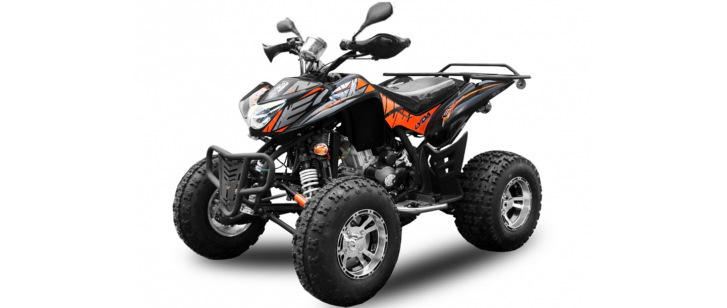 Quads, starting from 49 cubic cm